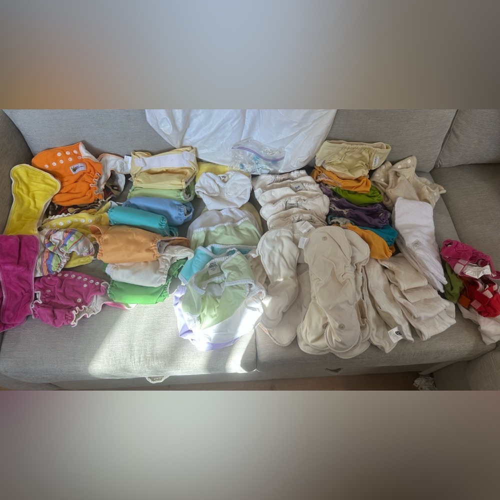 Cloth Diaper Covers and Inserts - Multi-Color Kids Accessories